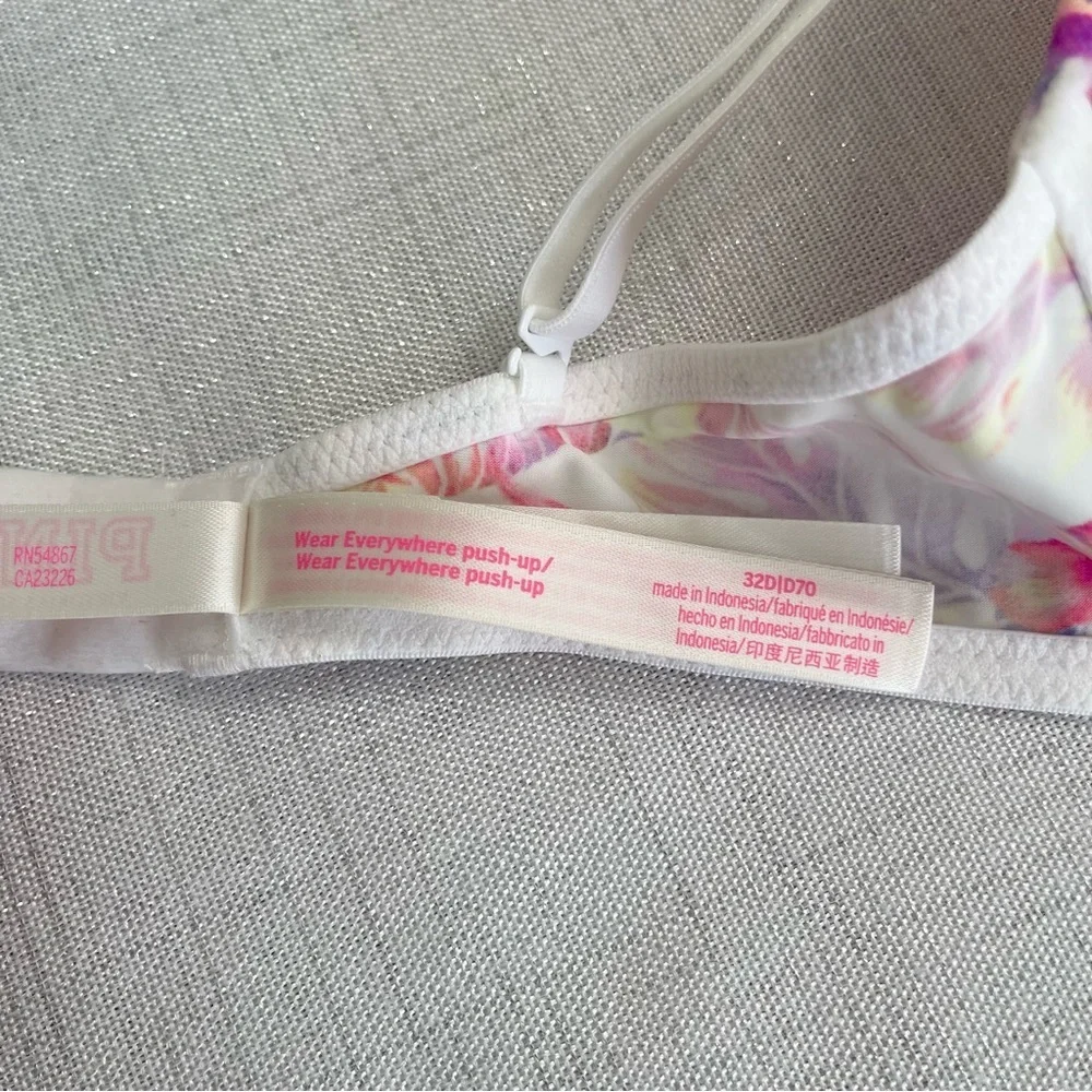 PINK By Victoria's Secret Floral Everyday Lightly Lined Bra In Floral Fun, 32D
